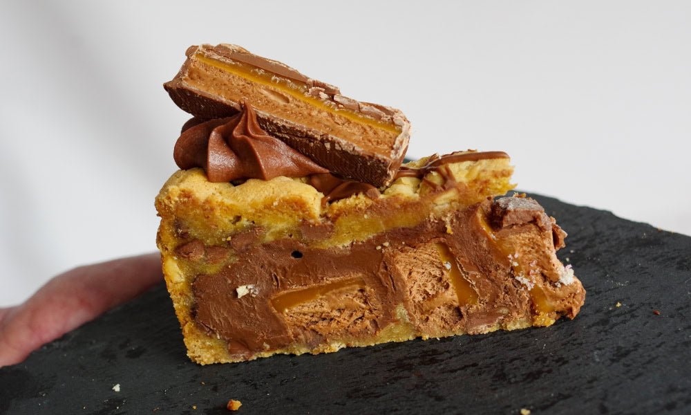 Mars Bar Cookie Pie