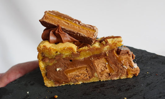 Mars Bar Cookie Pie